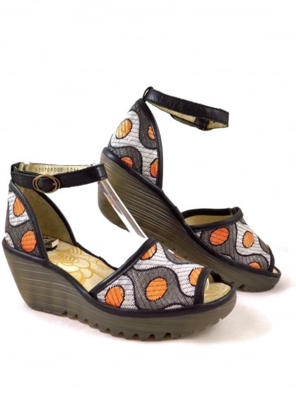 FLY LONDON
Yeji Open Toe Wedge Sandal